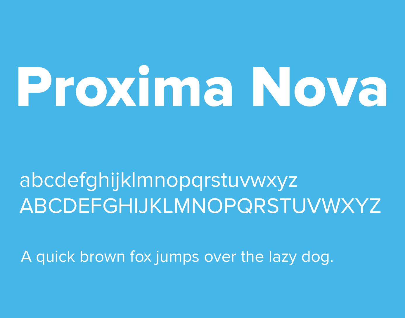 what font is closest to proxima nova